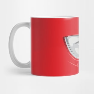 Red Dinosaur Hero - Transformed! Mug